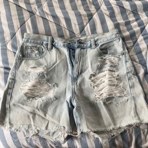 AE Ripped Mom Shorts